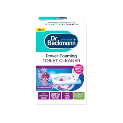 Image of Dr. Beckmann Power Foaming Toilet Cleaner Violet Blossom For a deep fresh clean 3 x 100g