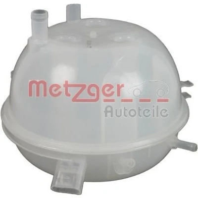 Image of 7H0121407B, 7H0121407C Expansion Tank METZGER 2140106 with coolant level sensor without lid VOLKSWAGEN: Transporter 5, 5