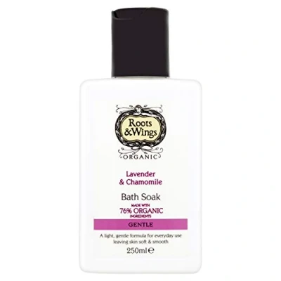 Image of Roots &amp; Wings Organic Gentle Lavender and Chamomile Bath Soak 250ml