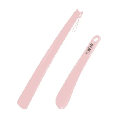 Image of Shoe Horn Long Handled 45cm+22cm Plastic Shoehorn For Men, Women With Comfort Grip Horns Flexible Extra Elderly Pack of 2 Spoon