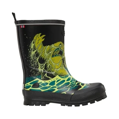 Image of Viking Jolly Print Herausnehmbare Einlegesohle, Black/Blue Green, 37