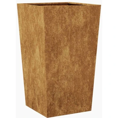Image of vidaXL Garden Planter 45x45x75 cm Weathering Steel