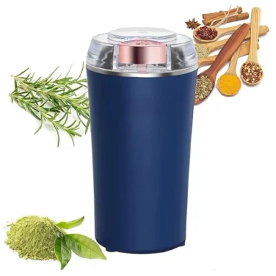 Image of GEDRACKPMYN Electric Herb Grinder, Pill Cutter and Splitter, Tablets Crusher Grinder For Feeding Tubes, Children or Pets Herbs, Spices, Nuts, Grains Coffee Beans