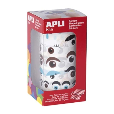 Image of APLI Kids 17613 Roll Eyelets Multicoloured Assorted