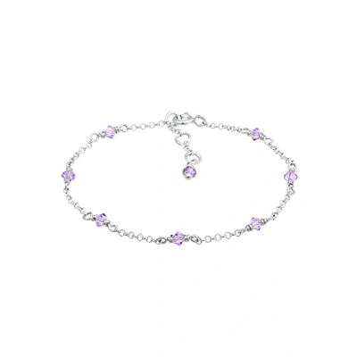 Image of Elli Girls&#039; 925 Sterling Silver Charm Bracelet 0203681218_14 14 cm length
