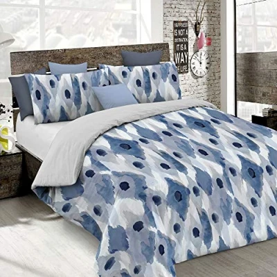 Image of Italian Bed Linen Duvet Cover Fashion, Calypso, Small Double