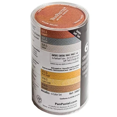 Image of PanPastel Set of 6 Metallic Pastel Paints