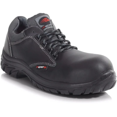 Image of Perf PB100 Non Metal S3 SRC Safety Trainer, Black/Grey, 7 UK (41 EU)