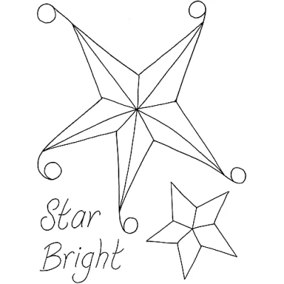 Image of LM Zendoodle Star Bright A6