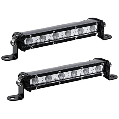 Image of AnTom 2Pcs Reverse Flood Light 18W 18cm Daytime Running Lights Off Roading Driving Work Spot for tractors 4x4 Vehicle Mitsubishi, Motorbike, Bus