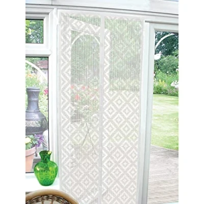 Image of Country Club Magnetic Door Screen, Tribal Geo Stone
