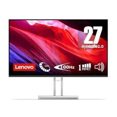 Image of LENOVO L27i 4A Full HD 27&quot; IPS Monitor Grey, Silver/Grey