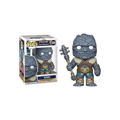 Image of Funko POP! Marvel: Thor: Love and Thunder Korg Collectable Vinyl Figure Gift Idea Official Merchandise Toys for Kids &amp; Adults Movies Fans Model Collectors Display