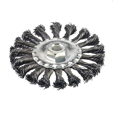 Image of Silverline Steel Twist Knot Wheel 115mm