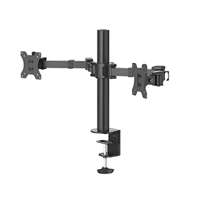 Image of Hama Monitor Mount, 2 Monitors, Height adjustable, Swivel/Tilt, 13 35 inch, 15 kg Weight Capacity