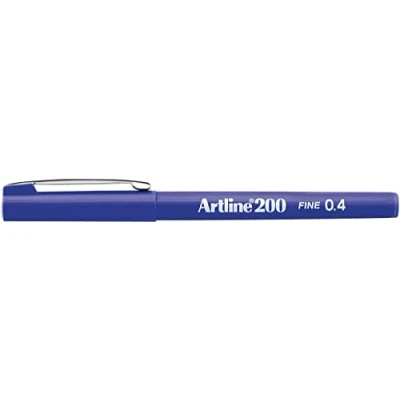 Image of Artline 200 Purple Fineliner Technical Drawing Pens Pack 12