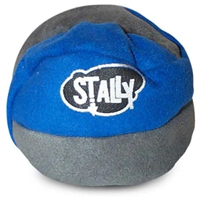 Image of World Footbag Stally Hacky Sack Footbag, Grey/Blue