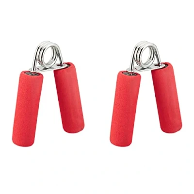Image of Relaxdays Hand Trainer Set Of 2, Foam Grips, Gripping Exerciser, Finger Muscle Training, Iron Spring, 10027912_47