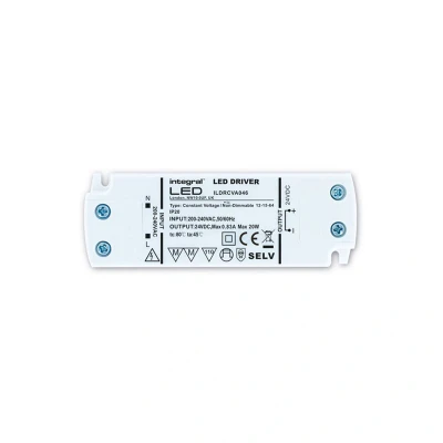 Image of LED Driver Super Slim Non Dimmable 24V DC IP20 20W Integral