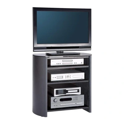 Image of ALPHASON Finewoods HiFi Series FW750/4 750 mm TV Stand Black Oak,