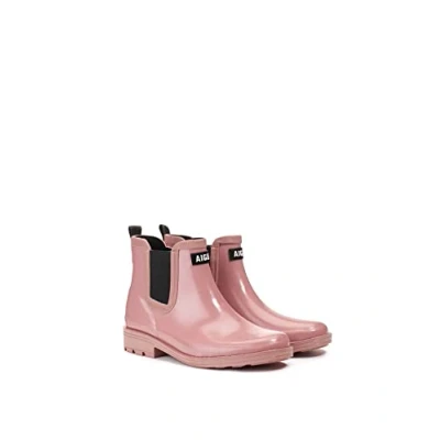 Image of Aigle Women&#039;s Carville 2 Rain Boot, Rose Misty Pink, 6 UK