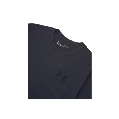 Image of Under Armour Sportstyle LEFT Chest Sports Tshirt, Men&#039;s, Size: Large, Black