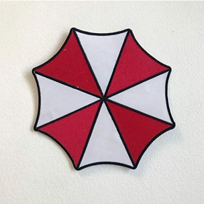 Image of Resident Evil Umbrella Large Biker Jacket Back Sew On Embroidered Patch