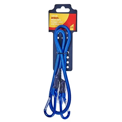 Image of Amtech S0617 900mm (36&quot;) Bungee Cord with Spring Loaded Clips