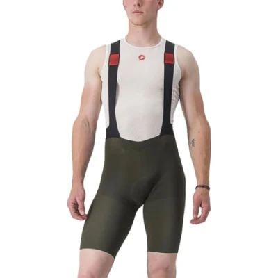 Image of CASTELLI 4521002 010 Premio Black BIBSHORT Men&#039;s Shorts XS