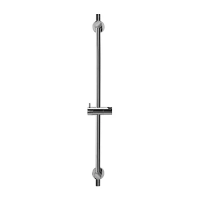 Image of Croydex AM182641 Flexi Fix 800mm Shower Riser Rail with Adjustable Fixing Brackets, Chrome