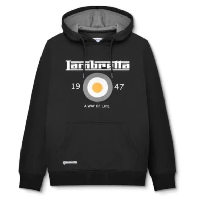 Image of Lambretta Mens Hoodie Black M