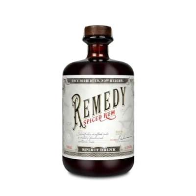 Image of Remedy Rum Spiced 1 x0,7l Gold Meinigers International Spirits Award Notes of Vanilla and Orange peel, 700 ml