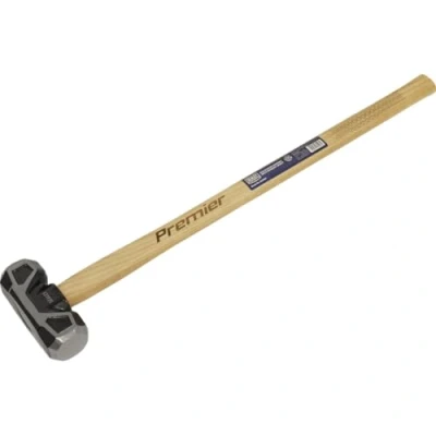 Image of Sealey Premier Sledge Hammer 8lb Hickory Shaft