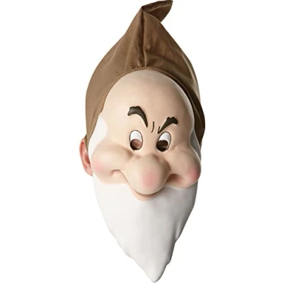 Image of Rubie&#039;s Official Grumpy Mask Snow White, Adult Costume One Size