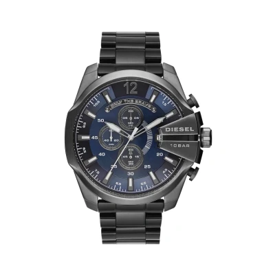 Image of Diesel MEGA Chief Chronograph watch, Men&#039;s, Size: One Size, Grey