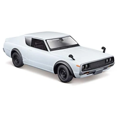 Image of Maisto M31528 1973 Nissan Skyline 2000GT R Classic Super Car Die cast Model, Silver