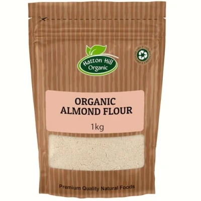 Image of Organic Almond Flour 1kg by Hatton Hill Finely Ground for Baking, Cooking &amp; More
