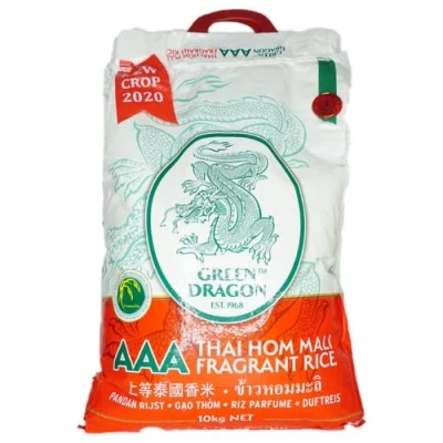Image of Green Dragon Thai Hom Mali Fragrant Rice 10kg