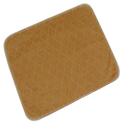 Image of Aidapt Washable Chair and Bed Pad Sheet For Incontinence Leak Protection With Large Absorbent Comfortable Upper Layer Waterproof Non Slip Backing 590x470mm