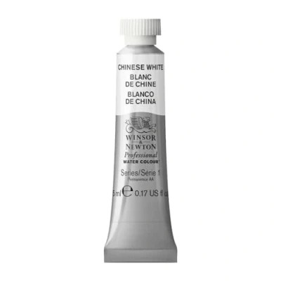 Image of Winsor &amp; Newton 102150 5 ml Tube Professional Water Colour, Chinese White