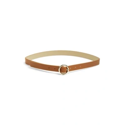 Image of Pieces Belt, Women&#039;s, Size: 34, Cognac