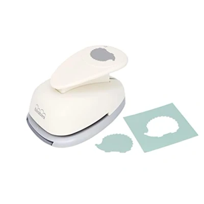 Image of Bira Craft 2 inch Hedgehog Shape Lever Action Punch for Paper Crafting Scrapbooking