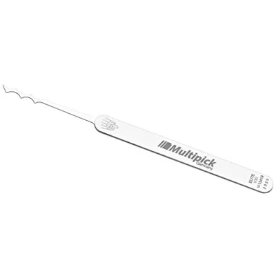 Image of Multipick Elite Bogota Rake V30 Professional Lock Picking Set 0.4 mm Slim Made in Germany for Use Locksmiths and Authorities