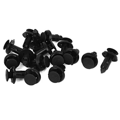 Image of sourcingmap 16pcs Push Type Fasteners Clips Plastic Rivet 8mm