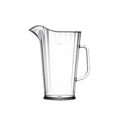 Image of Elite 4 Pint Polycarbonate Jug Lined and CE Marked at 80oz / 2.5ltr Plastic Jug, Pitcher