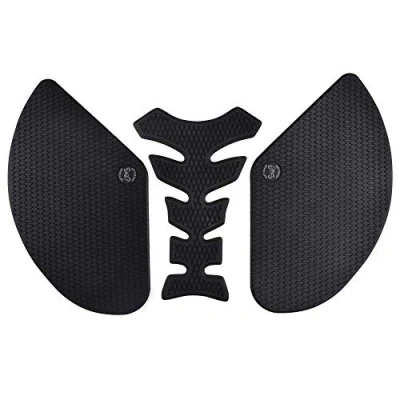 Image of For Suzuki SV1000 2003 2004 2005 2006 2007 2013 Motorcycle Tank Pad Anti Slip Knee Grip Side Gas Traction Fuel Decal
