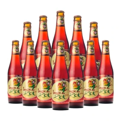 Image of BEER HUNTER Brugse Zot Brune Belgian Dubbel 330ml Bottles 7.5% ABV (12 Pack)