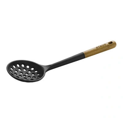 Image of Staub Black Silicon Skimmer 31cm (40503 100 0)