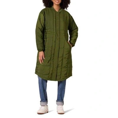 Image of Amazon Essentials Women&#039;s Oversized Quilted Coat (Available in Plus Size), Dark Olive, S