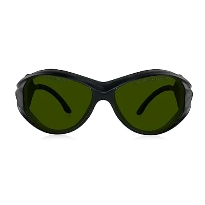 Image of FREEMASCOT IPL Laser Safety Glasses 190nm 2000nm Wavelength for Beauty &amp; Cosmetology Eye Protection (Black) (Style 2)